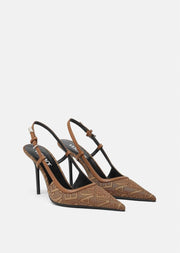 Miss Lein Fabric Heels