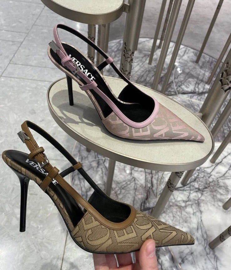 Miss Lein Fabric Heels