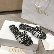 DIOR FLATS - Black