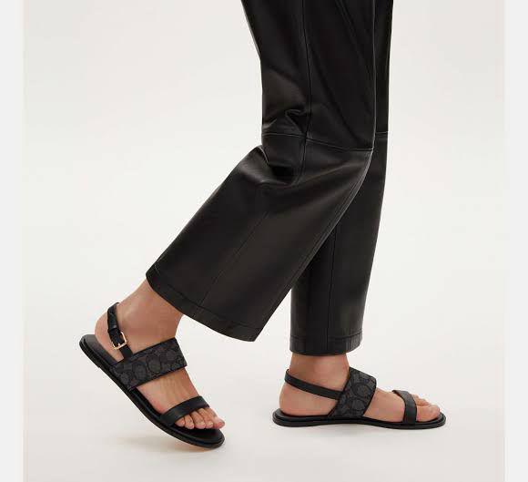 Coach Designer Sandals with Anklestrap 2025