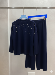 Pearl embellished coord set