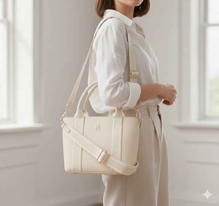 Tommy Hilfiger Women’s PU Sling Tote Bag