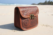 Jodhpuri Shaan - Leather Handbag - MINI - D1