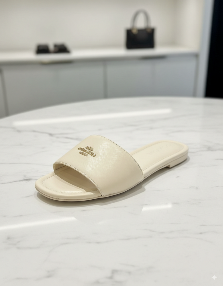 COACH FLATS - WHITE