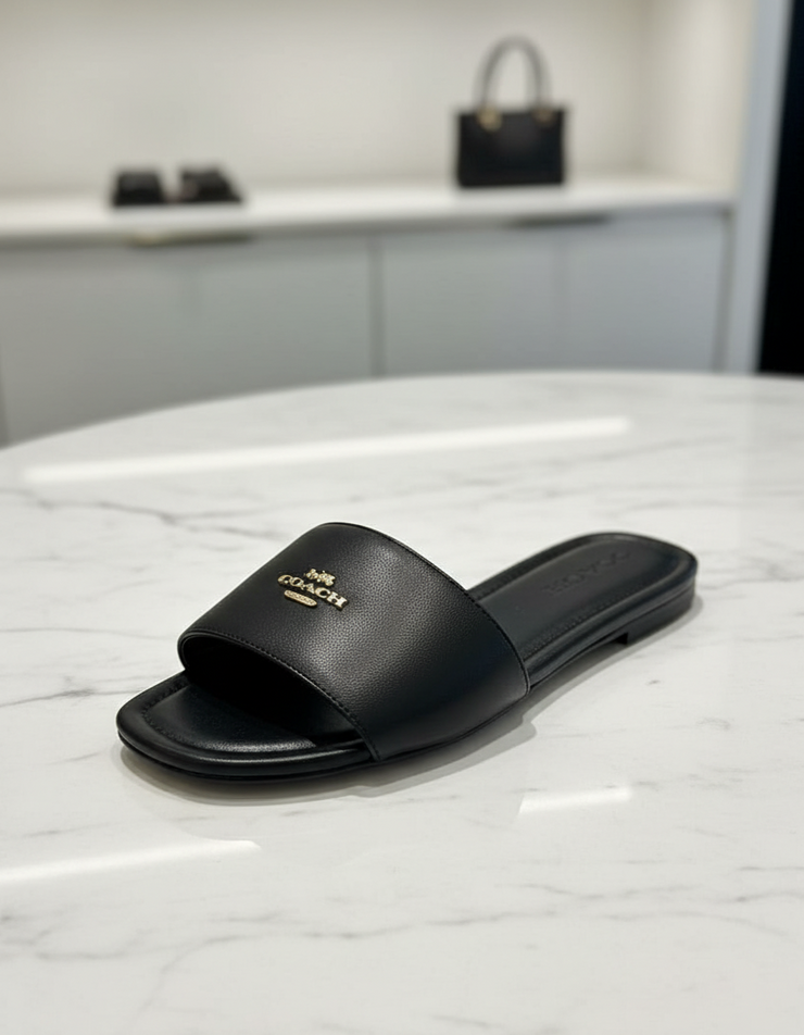 COACH FLATS - BLACK
