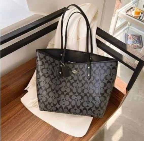 Coach City Tote in Signature Canvas