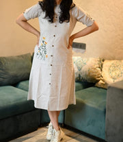 Pure Khadi Handloom Dress