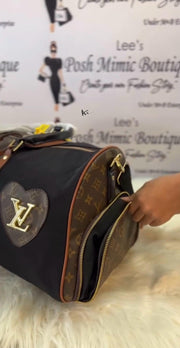 LV Duffle / Gym Unisex Bag with Shoe Compartment