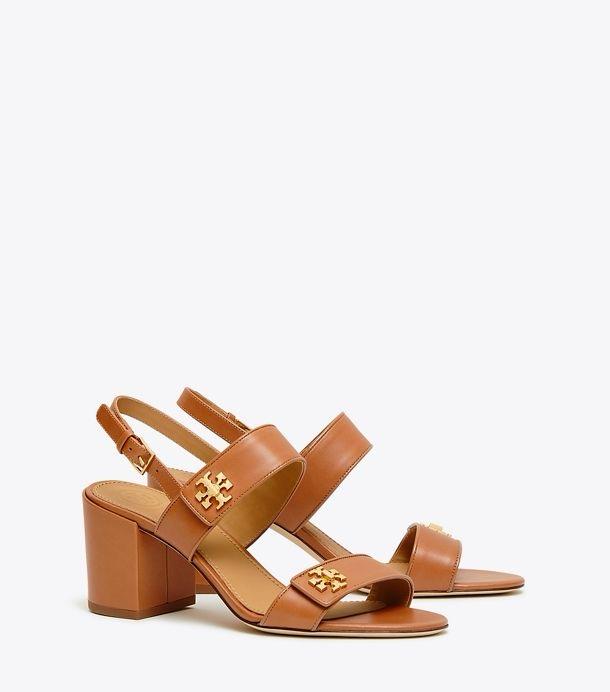 TB Cute slingback Heels with Small Logo on Sides