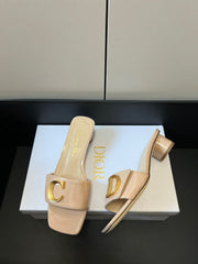 CHRISTIAN DIOR SLIPONS HEELS