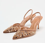 Glittered Zara Heels
