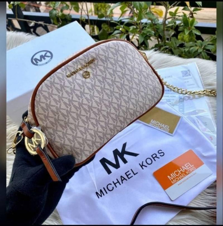 Michael Kors Jet Set Oval Charm Bag