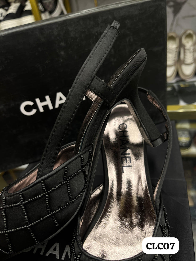 Chanel Black Mystic Sandals