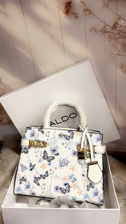 ALDO LISBON SATCHEL LEATHER BAG