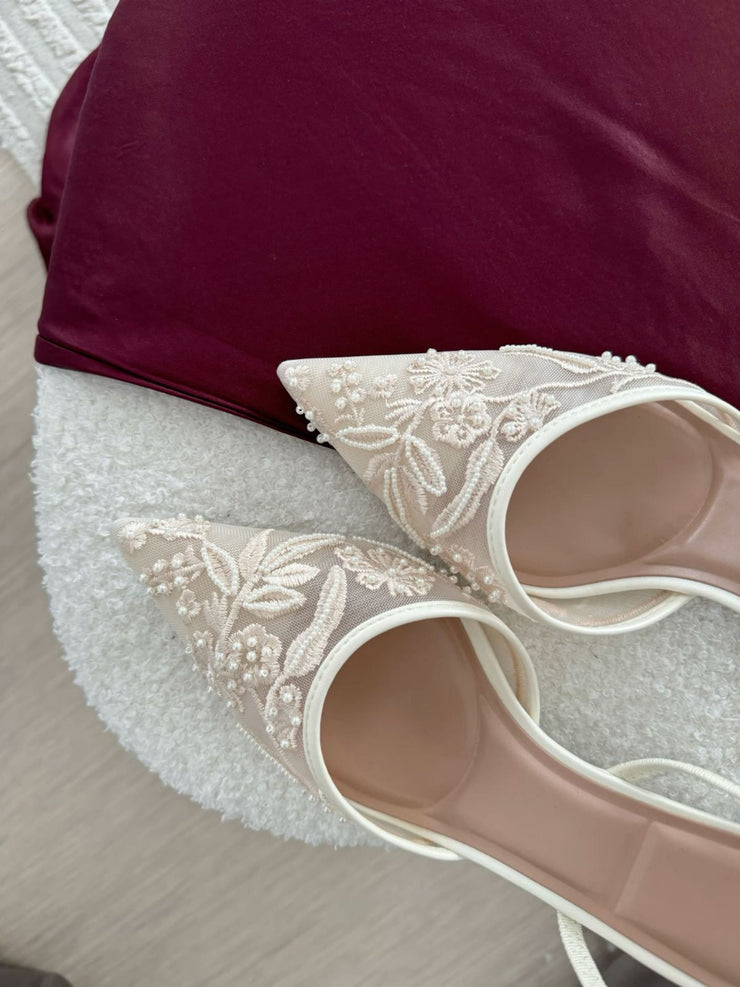 ZARA BRIDAL HEELS