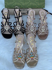 Gucci Crystal Heels 👠