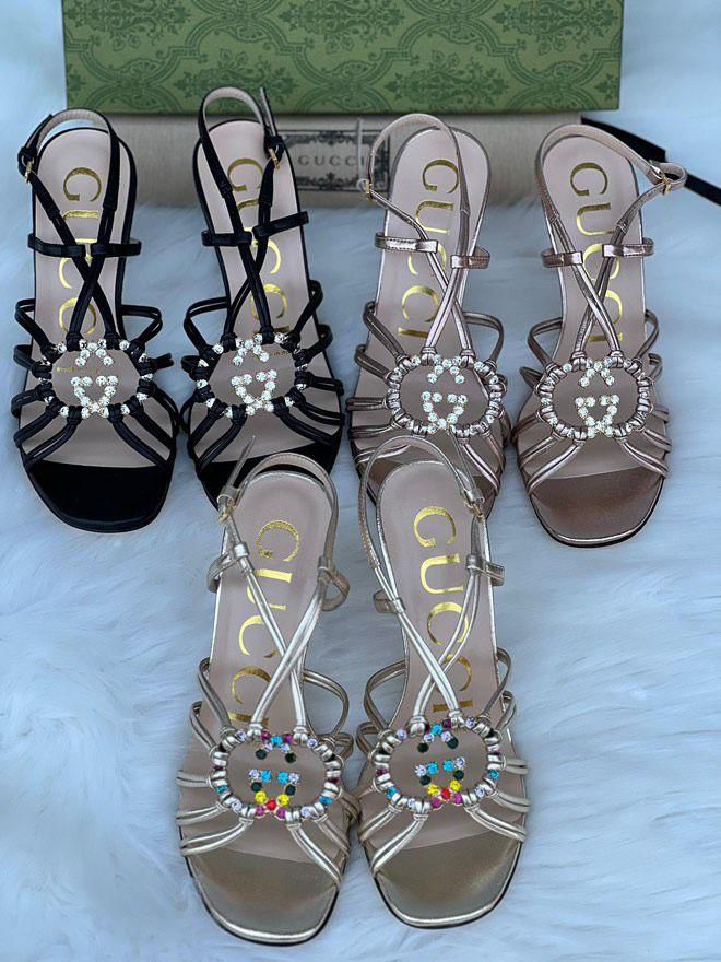 Gucci Crystal Heels 👠