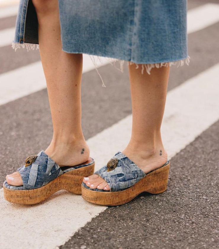 DENIM KURT GIEGER PLATFORM