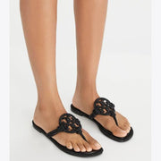 Tory Burch miller Knotted Pave Flats - Black