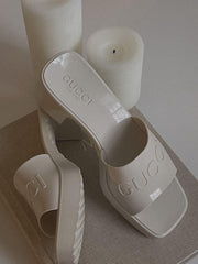 Gucci Silicon Heels