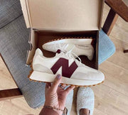 New Balance 327 Moonbeam Maroon❤️