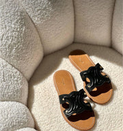 Celine Flats Latest Article - Black