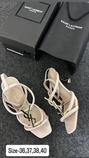 YSL PREMIUM HEELS 👠 - BEIGE