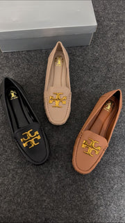 TORY BURCH LOAFERS - TAN