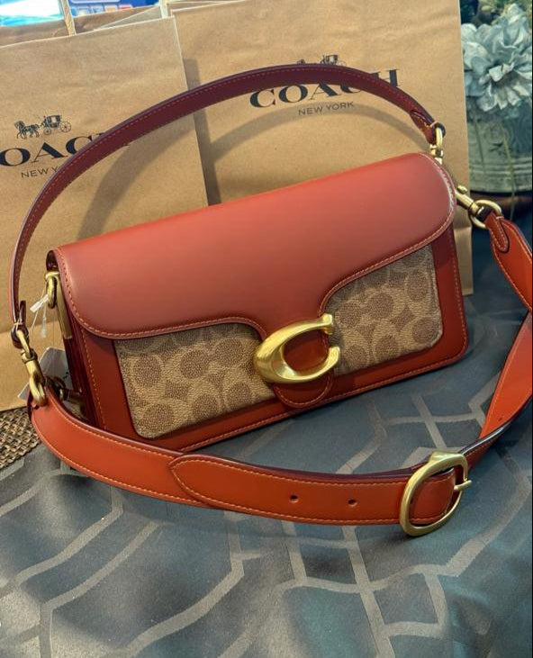 Coach Tabby Shoulder Bag 26 in Signature Canvas.