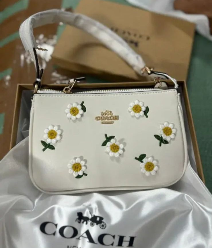 Coach Nolita Patch Flower Sling Bag