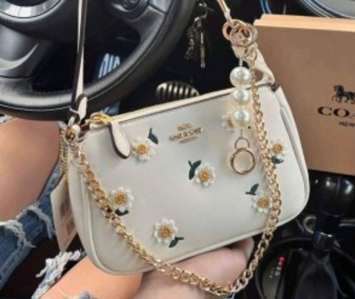 Coach Nolita Patch Flower Sling Bag