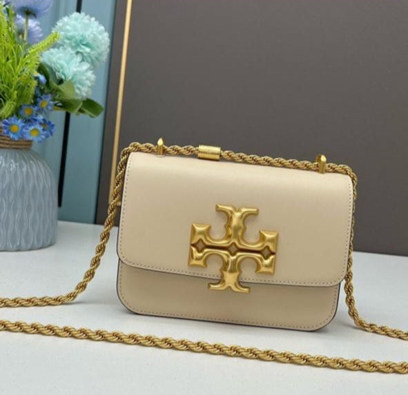 Tory Burch Eleanor White Reversible Small Bag