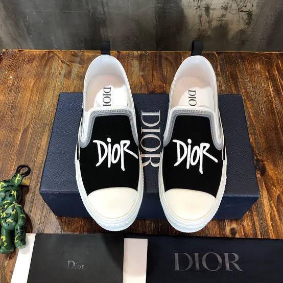 Dior Shawn Stussy B23 Slip on ❤️