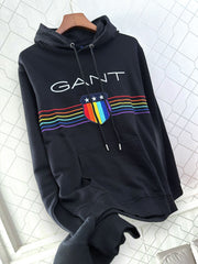 GANT HOODIES/SWEATS  -  BLACK
