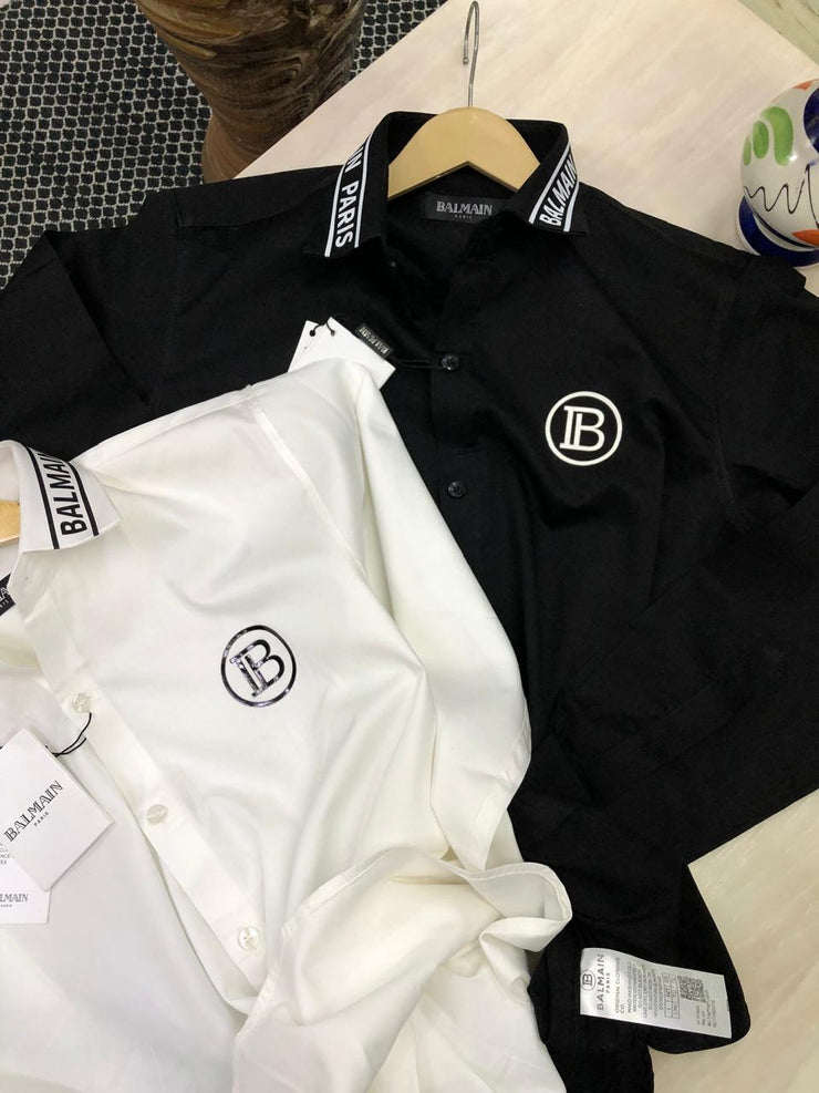 BALMAIN PARIS EXCLUSIVE COTTON SHIRTS