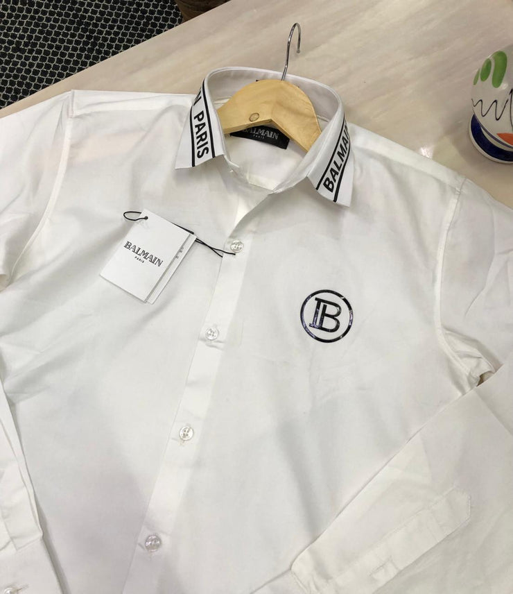 BALMAIN PARIS EXCLUSIVE COTTON SHIRTS