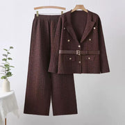 BLAZER WINTER WOOLEN CORDS + BELT