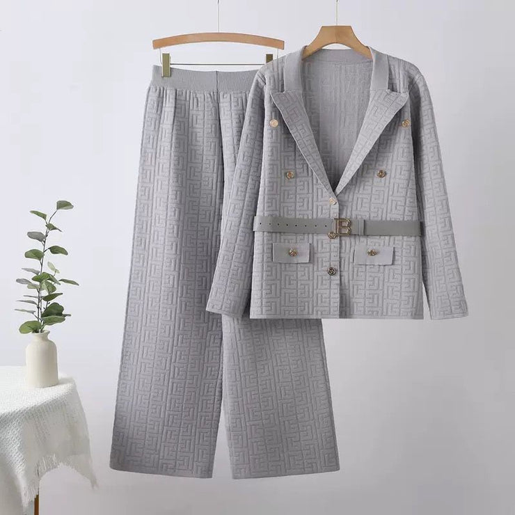 BLAZER WINTER WOOLEN CORDS + BELT