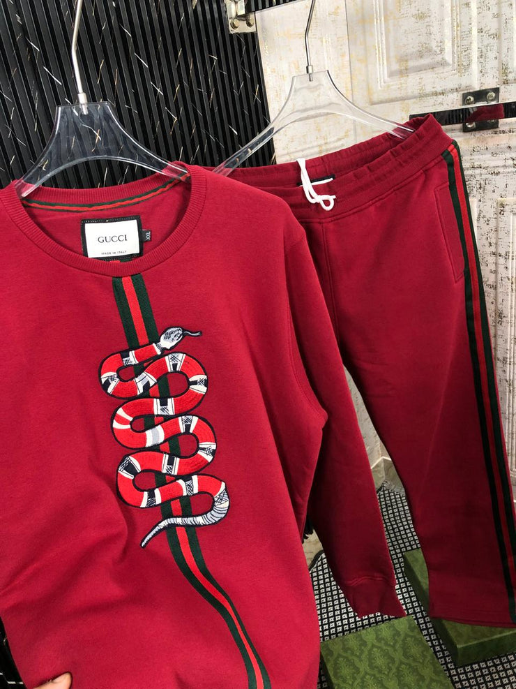 GUCCI IMPORTED ROUND NECK TRACKSUIT