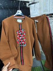 GUCCI IMPORTED ROUND NECK TRACKSUIT