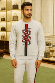 GUCCI IMPORTED ROUND NECK TRACKSUIT