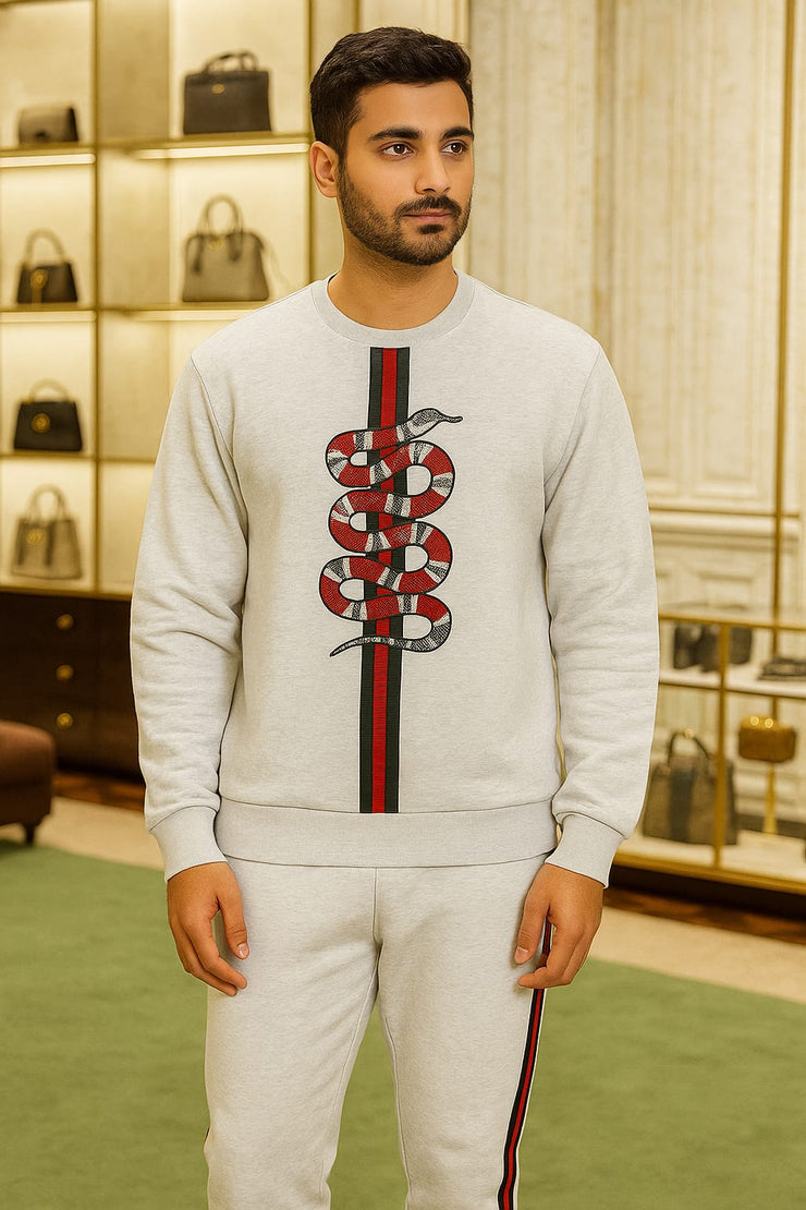 GUCCI IMPORTED ROUND NECK TRACKSUIT