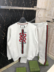 GUCCI IMPORTED ROUND NECK TRACKSUIT