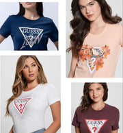 GUESS VERY EXCULSIVE COTTON LYCRA TEES FOR LADIES