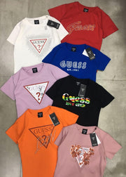 GUESS VERY EXCULSIVE COTTON LYCRA TEES FOR LADIES