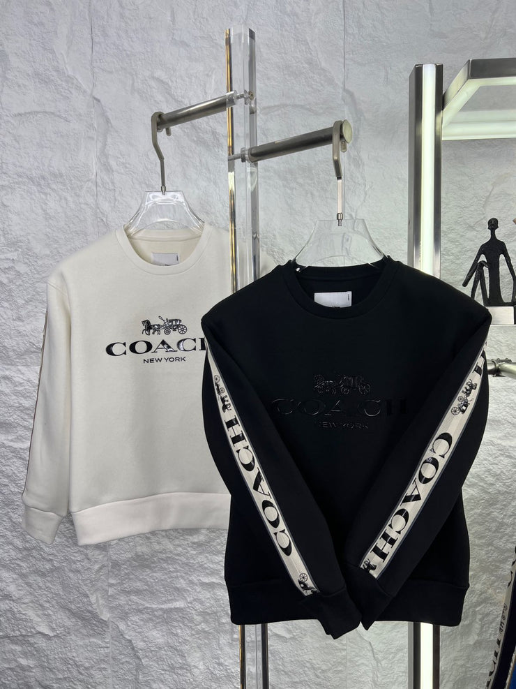 COACH EXCLUSIVE ROUND NECK SWEATSHIRT FOR LADIES