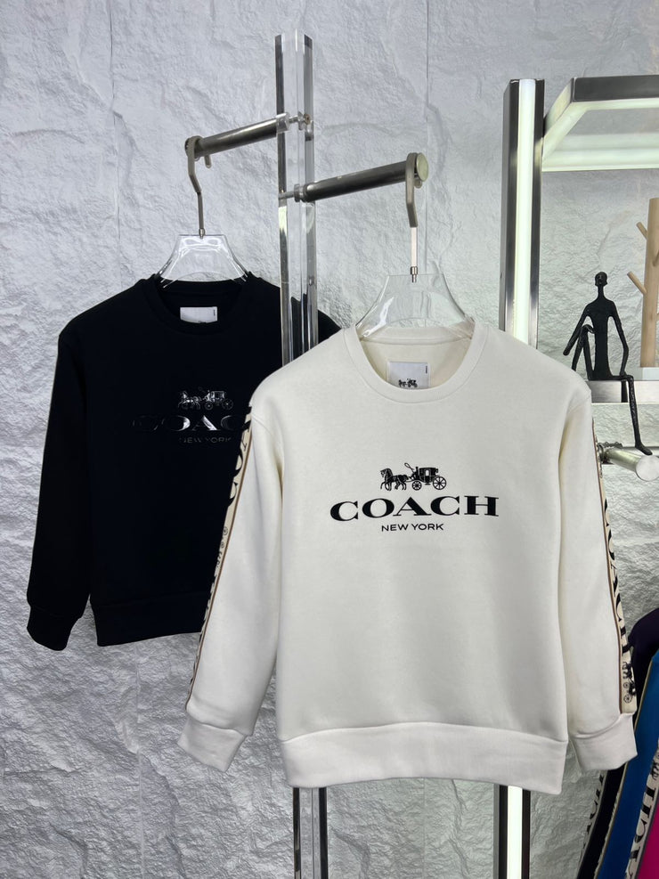 COACH EXCLUSIVE ROUND NECK SWEATSHIRT FOR LADIES