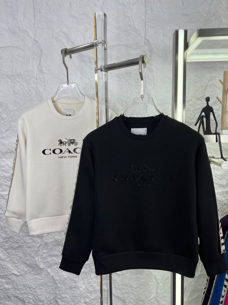 COACH EXCLUSIVE ROUND NECK SWEATSHIRT FOR LADIES