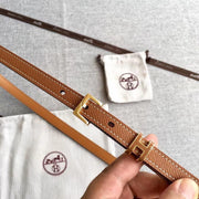 Authentic Hermès Women's Calf Leather Belt