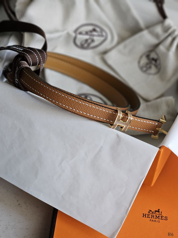 Authentic Hermès Women's Calf Leather Belt